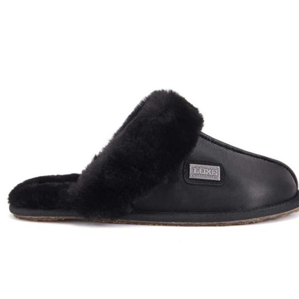 Australia Luxe Collective Closed Leather Slipper new in box size M